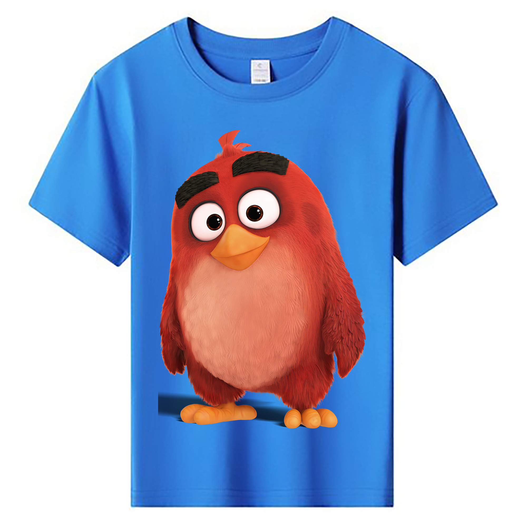 （画像用） Angry Birds アングリーバード 綿100％キッズTシャツ（フロントプリント）